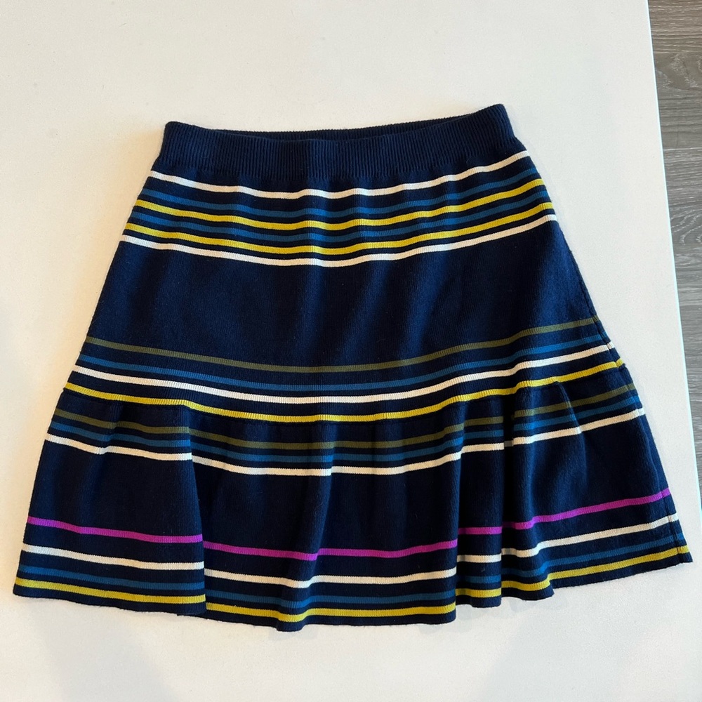 Rachel Roy multi-colored striped skirt